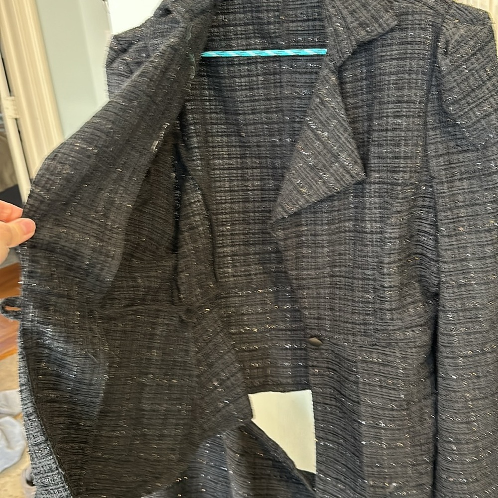 Very Unique Black Cape Jacket - image 6